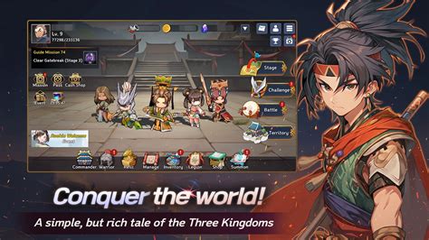 Three Kingdoms Tempest: Strategy RPG .